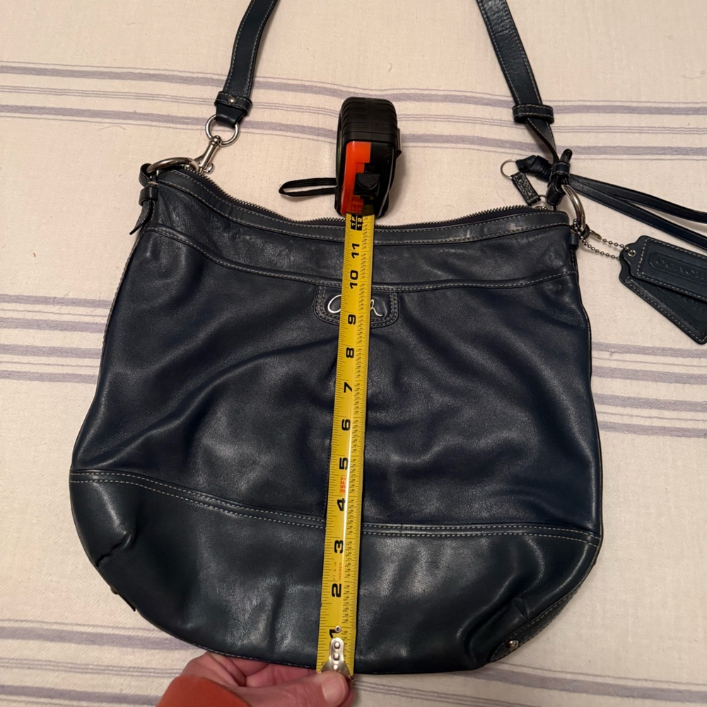 Navy blue Coach purse - Picture 4 of 5